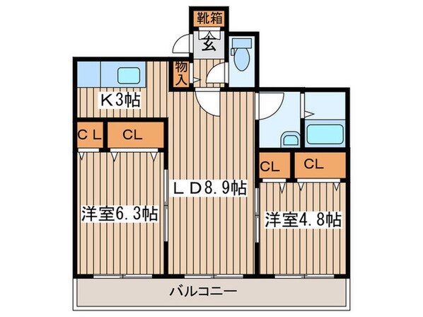 ルミエールの物件間取画像